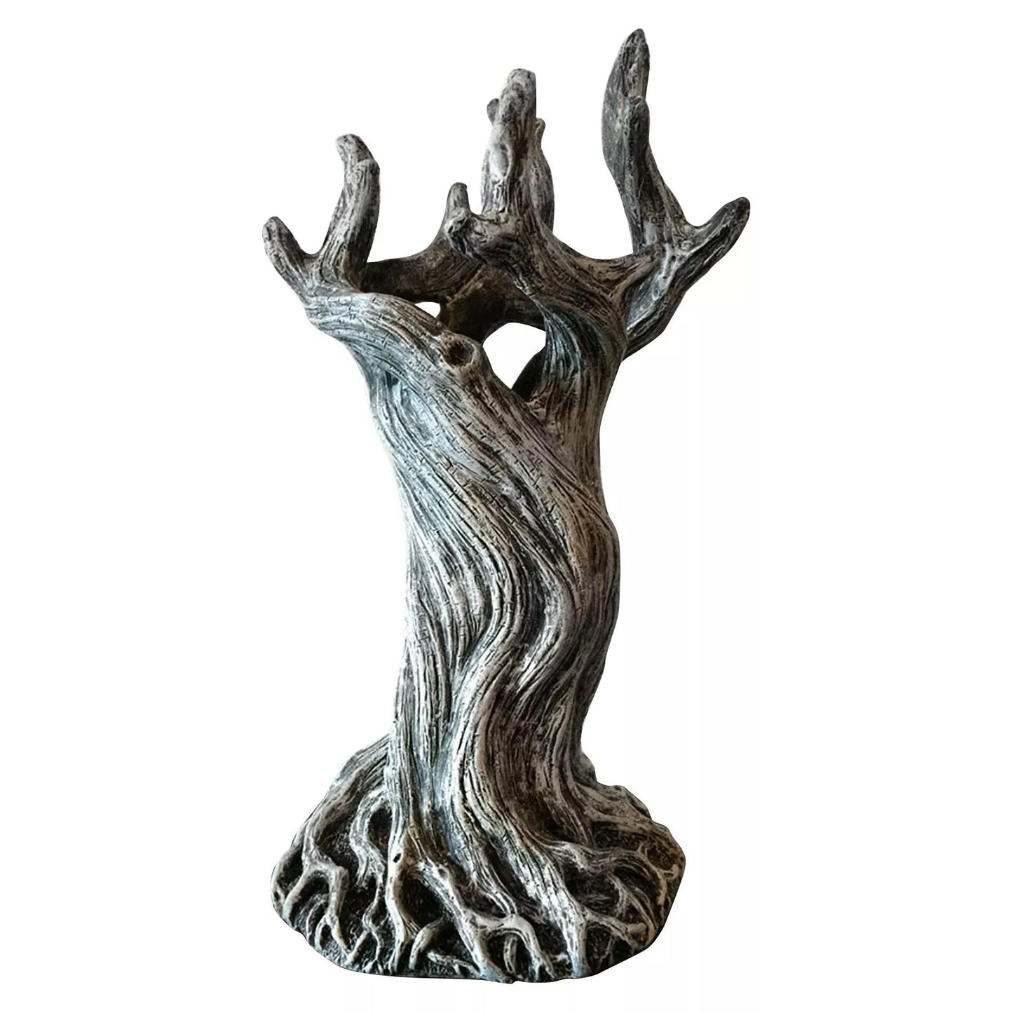 Twisted Tree Trunk Resin Vase, 7.87 in Tall, view 13