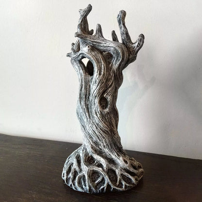 Twisted Tree Trunk Resin Vase, 7.87 in Tall, view 3