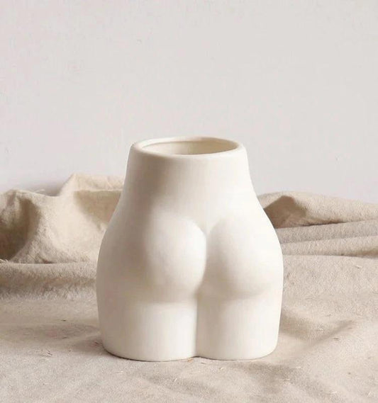 Ceramic Vase in an Abstract Human Form, Three Shapes