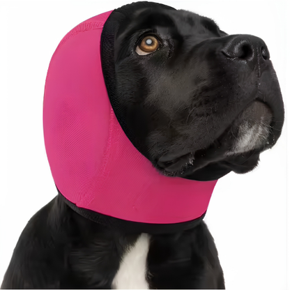 Calming Ear Wrap for Dogs with Adjustable Chin Strap, view 3
