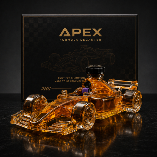 Race Car Whiskey Decanter in Borosilicate Glass