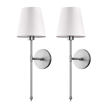 Wireless Wall Sconces, Set of 2, Three Finishes, view 17