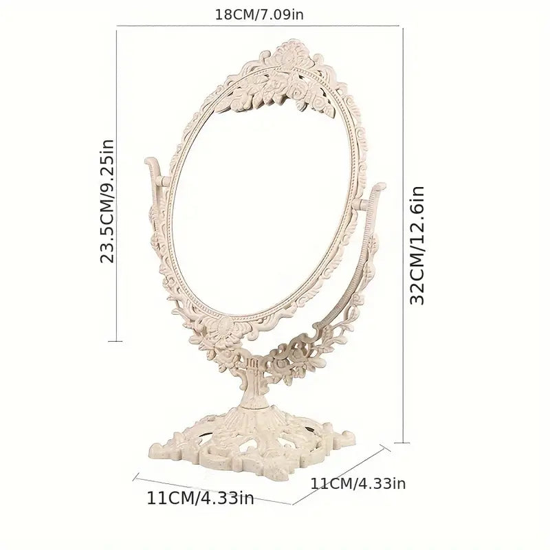 Ornate Tabletop Vanity Mirror, Double Sided, view 16