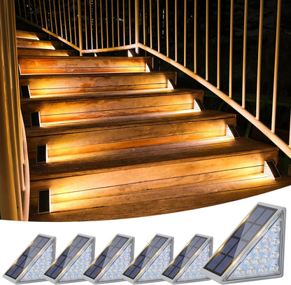 Outdoor Solar Step Lights for Stairs and Decks