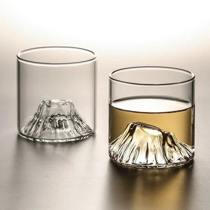 Handmade Japanese Whiskey Glass with Wooden Box, view 3