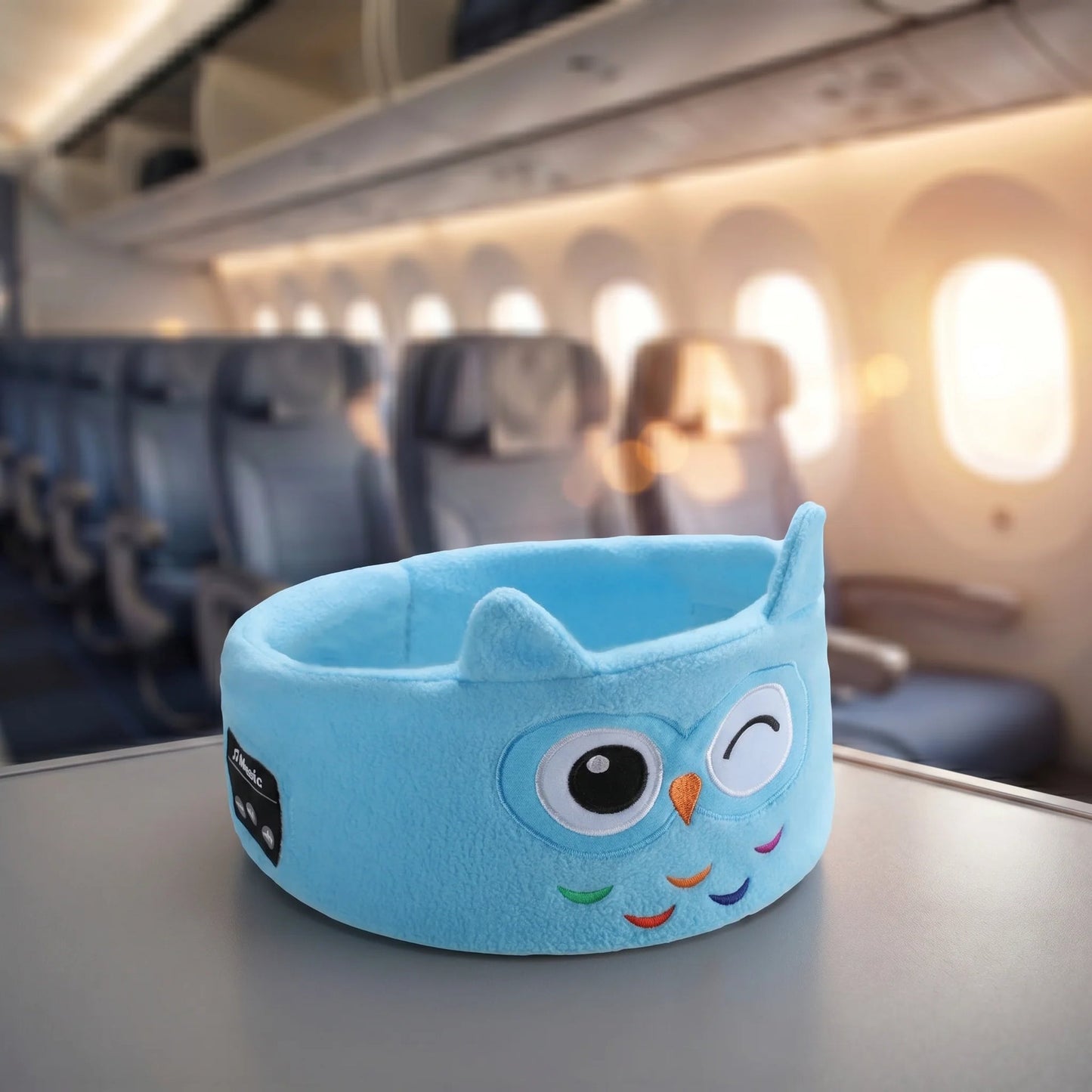 Kids' Fleece Sleep Headband with Bluetooth Speakers, view 13