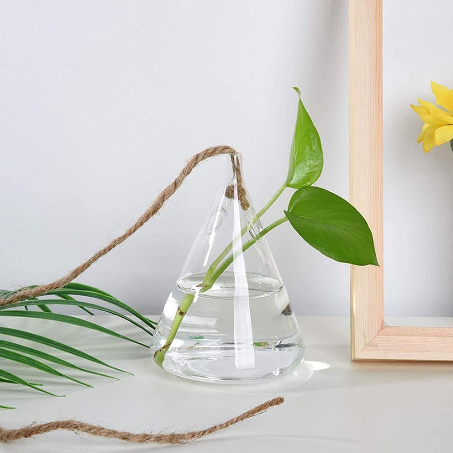 Hanging Glass Terrarium Vases, Set of 3, view 2