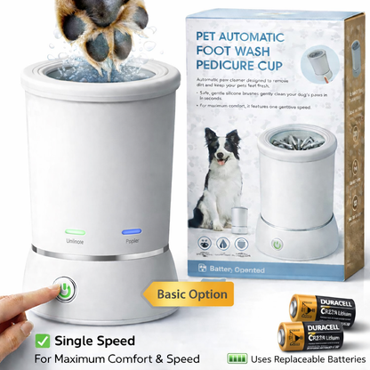 Electric Paw Cleaner Cup with Silicone Bristles, view 2