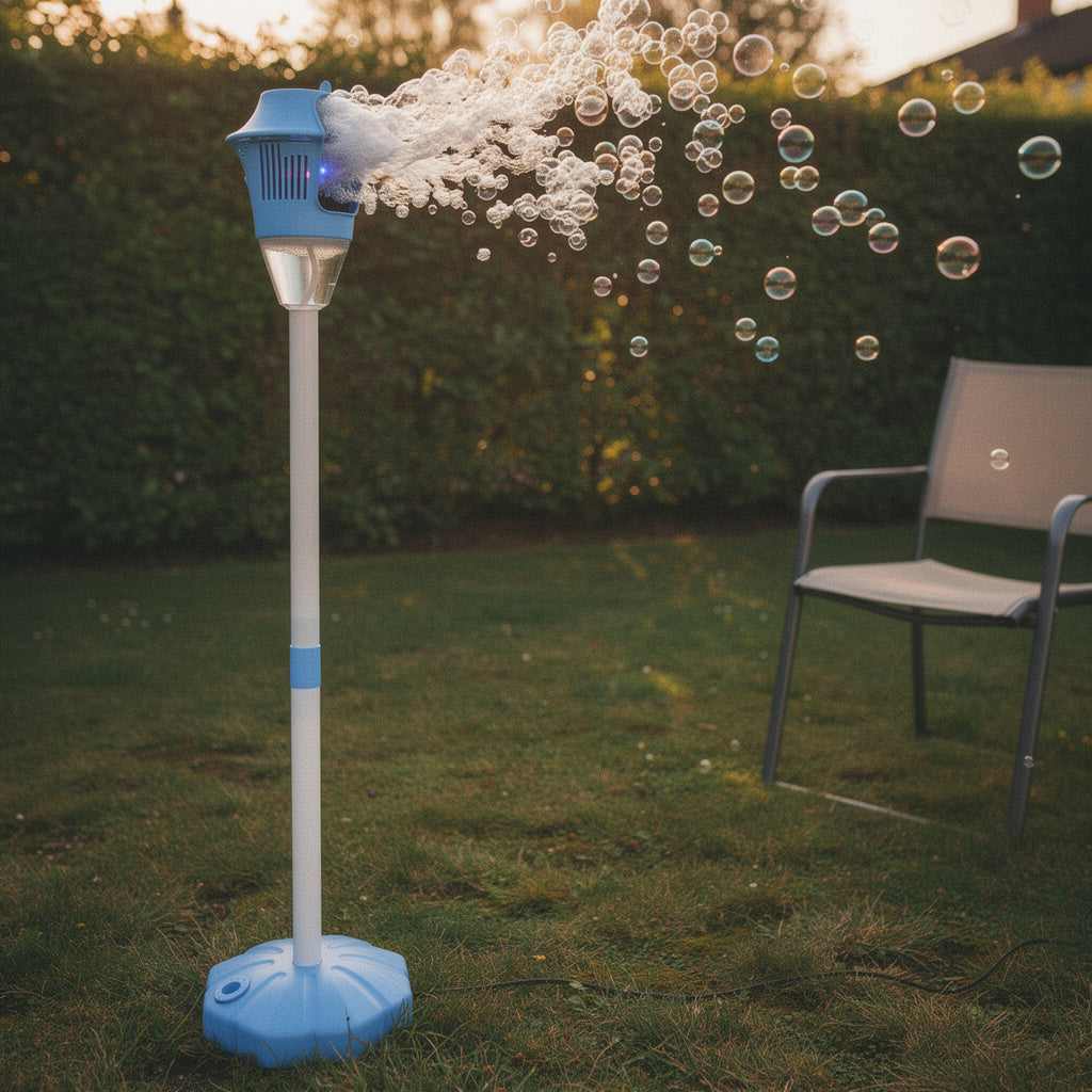 Bubble Machine on a Stand with Lights and Music