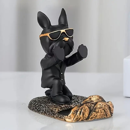 Bulldog Resin Phone Holder for a Desk, view 4