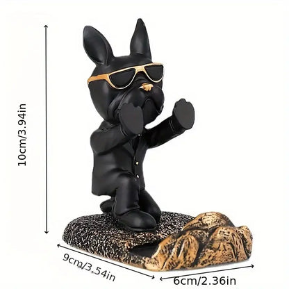 Bulldog Resin Phone Holder for a Desk, view 5