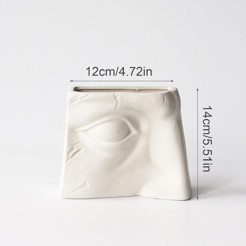 Resin Face Vase, Eye, Ear, Nose or Mouth Shape, view 8