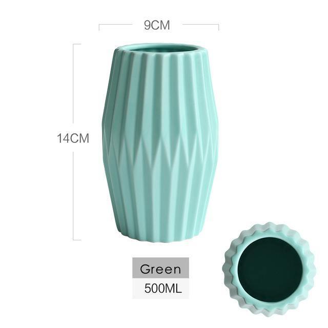 Tabletop Ceramic Vases, Three Shapes in Five Colors, view 10