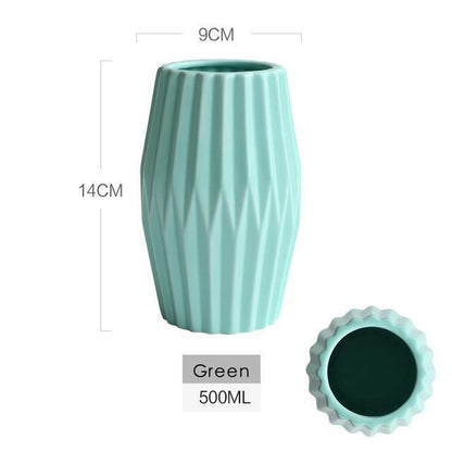 Tabletop Ceramic Vases, Three Shapes in Five Colors, view 10