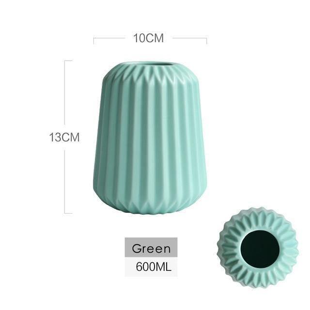 Tabletop Ceramic Vases, Three Shapes in Five Colors, view 15