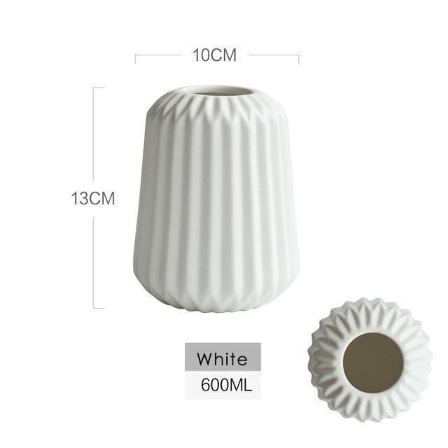 Tabletop Ceramic Vases, Three Shapes in Five Colors, view 17