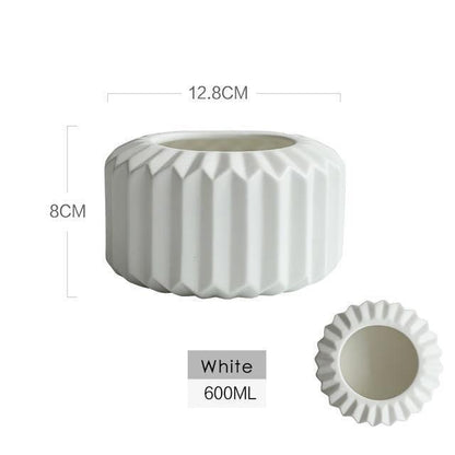 Tabletop Ceramic Vases, Three Shapes in Five Colors, view 22