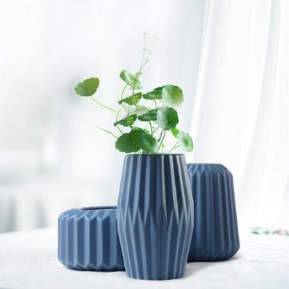 Tabletop Ceramic Vases, Three Shapes in Five Colors, view 11