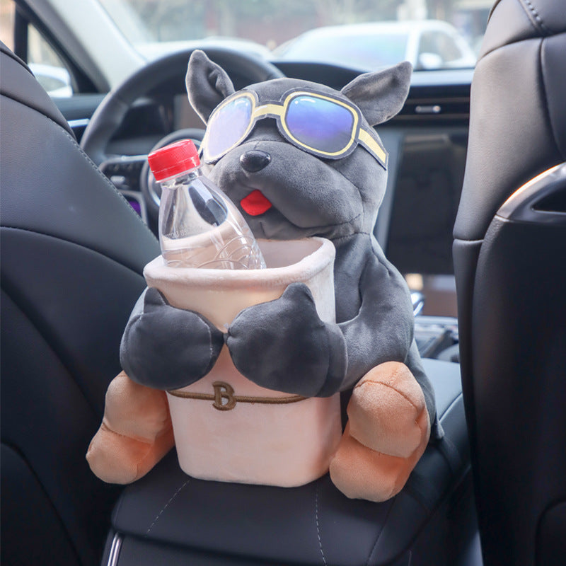 Dog Shaped Car Tissue, Trash and Storage Box, view 4