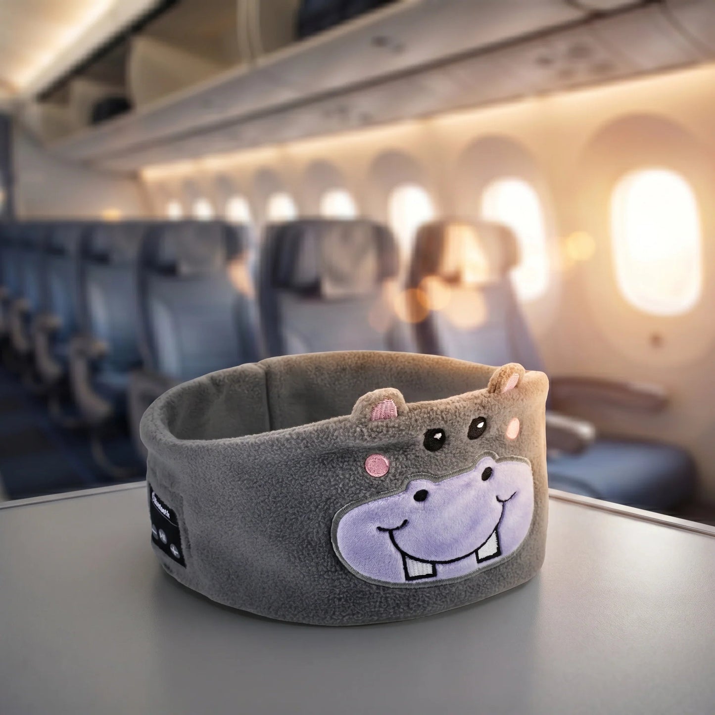 Kids' Fleece Sleep Headband with Bluetooth Speakers, view 6
