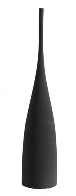 Slim Textured Ceramic Vases, White or Black, view 11