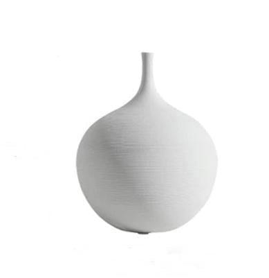 Slim Textured Ceramic Vases, White or Black, view 8