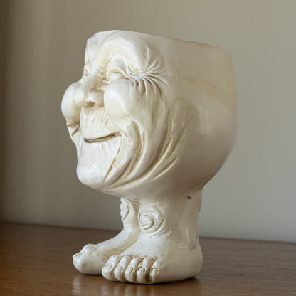 Resin Face Planter with Drainage Hole, Six Characters, view 22