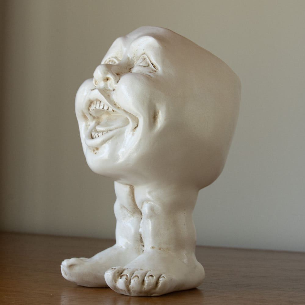 Resin Face Planter with Drainage Hole, Six Characters, view 26