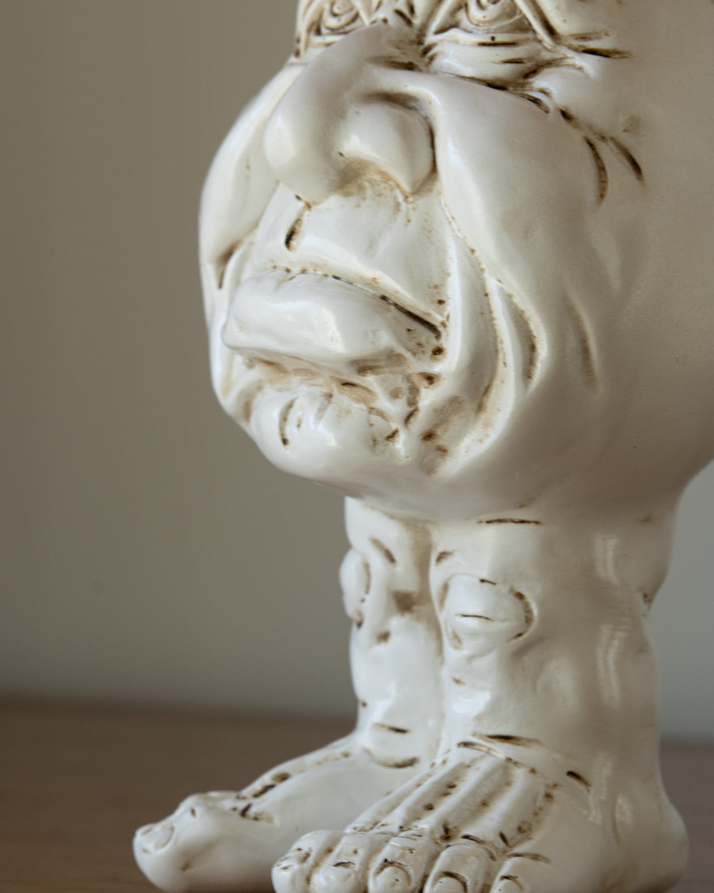 Resin Face Planter with Drainage Hole, Six Characters, view 21