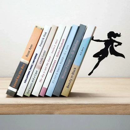 Metal Superhero Floating Bookshelf and Bookend, view 7