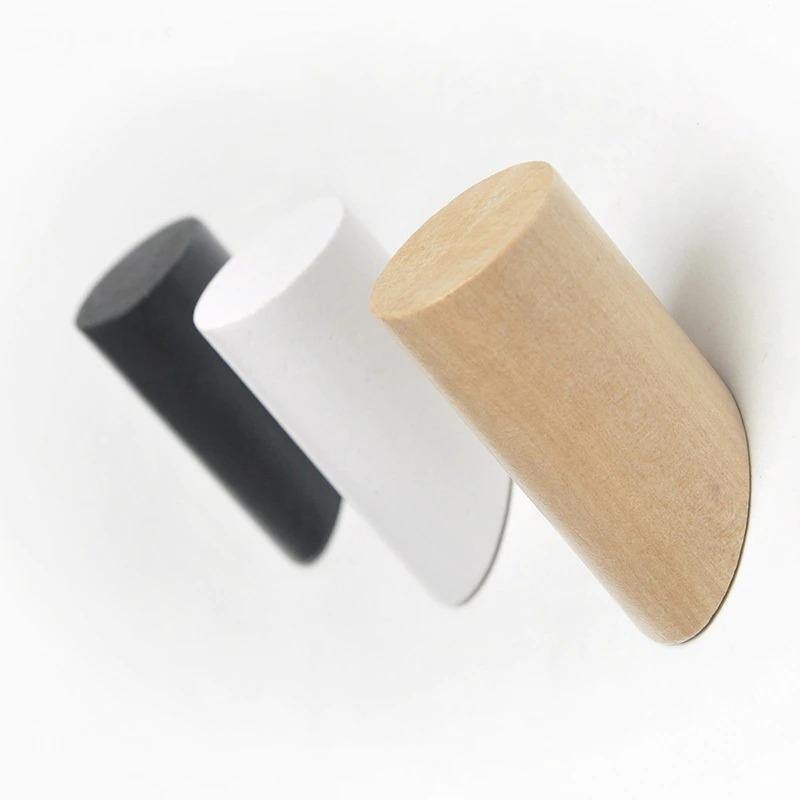 Wooden Wall Coat Hooks in Three Lengths