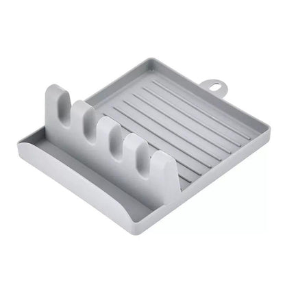 Silicone Utensil Holder with Four Slots and Drip Base, view 8