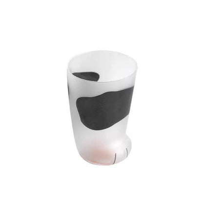 Frosted Glass Cat Paw Cup, 10.6 oz (300 ml), view 8