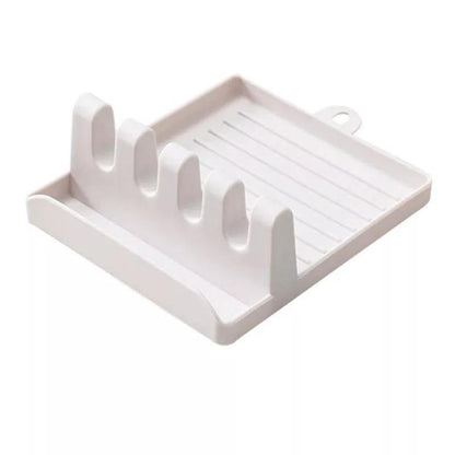 Silicone Utensil Holder with Four Slots and Drip Base, view 10