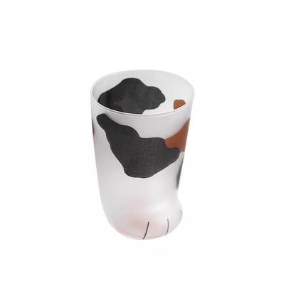 Frosted Glass Cat Paw Cup, 10.6 oz (300 ml), view 13