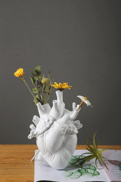 Anatomical Heart Vase for Dried Stems, Two Sizes, view 9