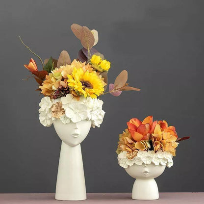 Resin Crown Shaped Flower Holder, Tall or Short, view 3