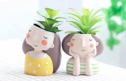 Patterned Plant Pot with Drainage Hole and Plug, view 8