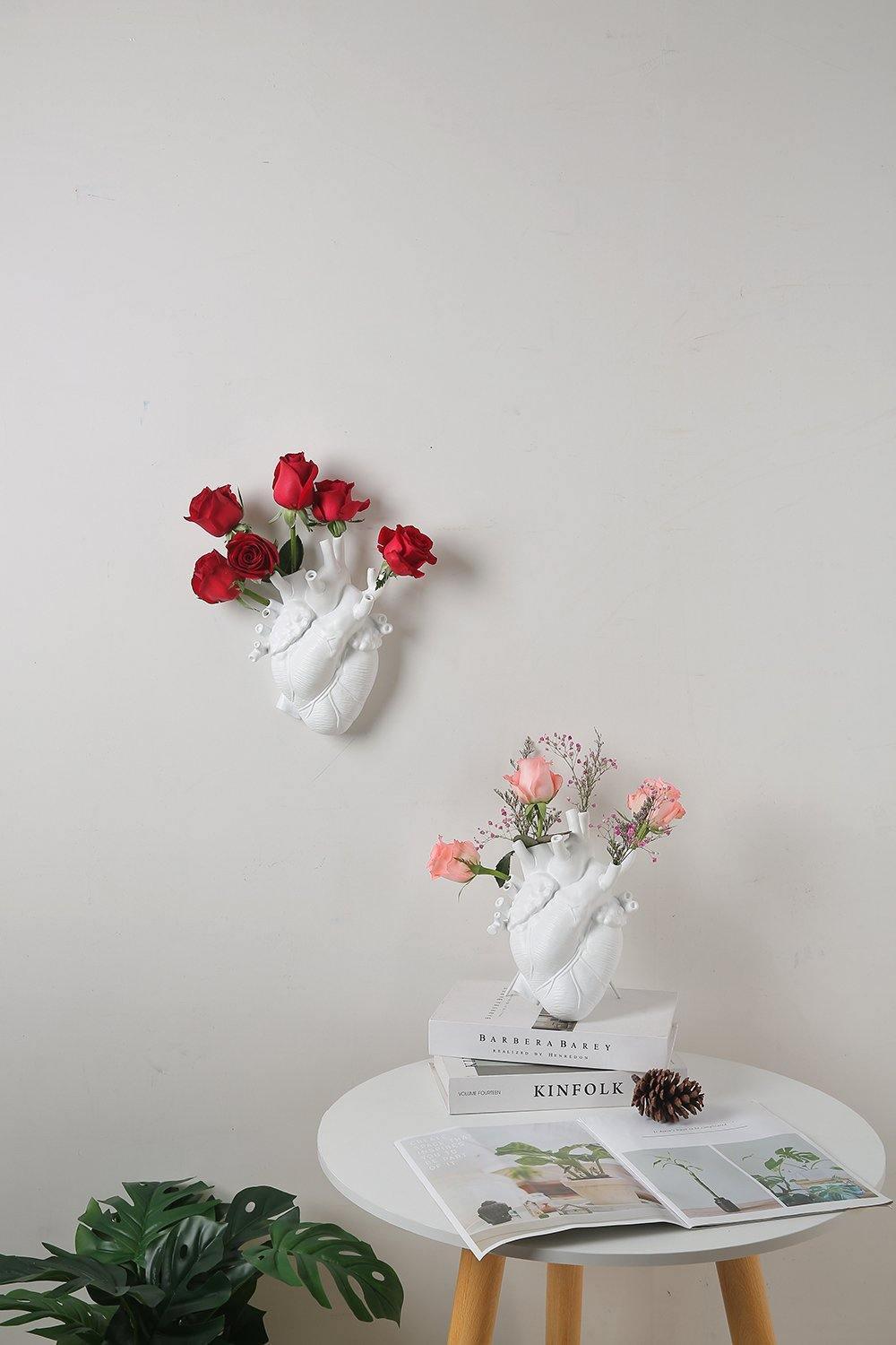 Anatomical Heart Vase for Dried Stems, Two Sizes, view 11