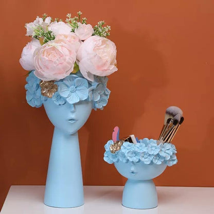Resin Crown Shaped Flower Holder, Tall or Short, view 6