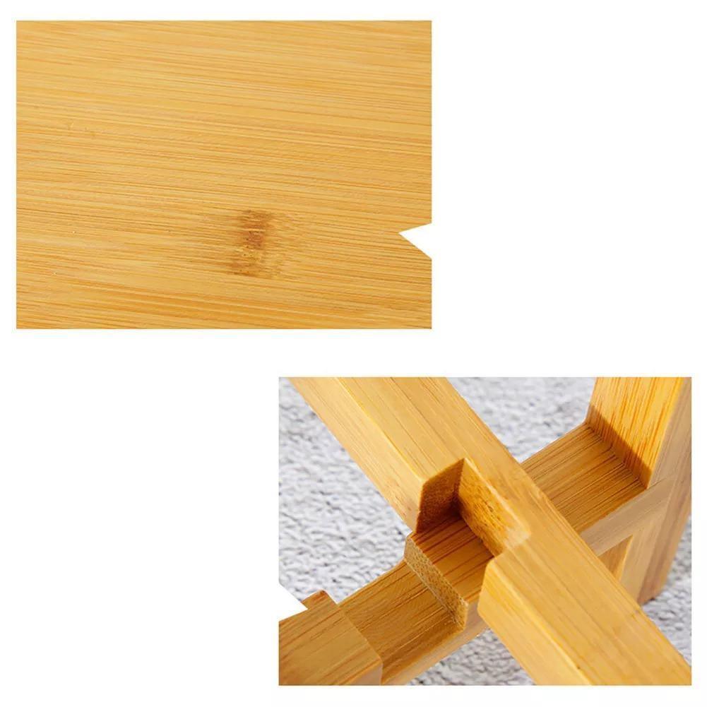 Bamboo Plant Stand with Four Leg Base, view 8