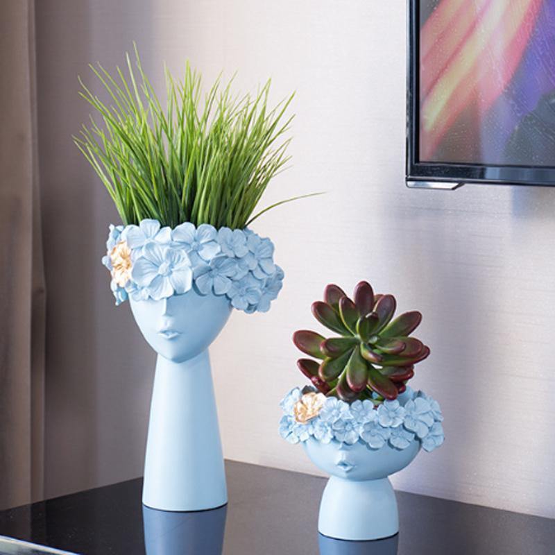 Resin Crown Shaped Flower Holder, Tall or Short, view 5