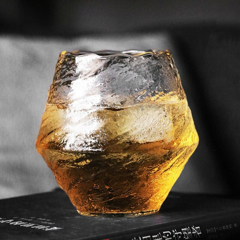 Handmade Japanese Edo Glass Tumbler for Whiskey, view 6