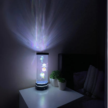 Jellyfish Lamp with Water Ripple Projector, view 5