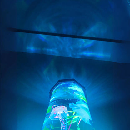 Jellyfish Lamp with Water Ripple Projector, view 6