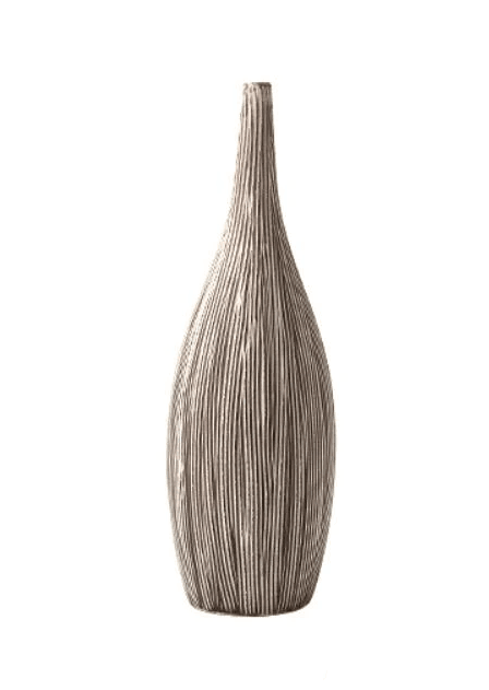 Etched Clay Vase in Three Sizes, 8 to 13 in Tall, view 9