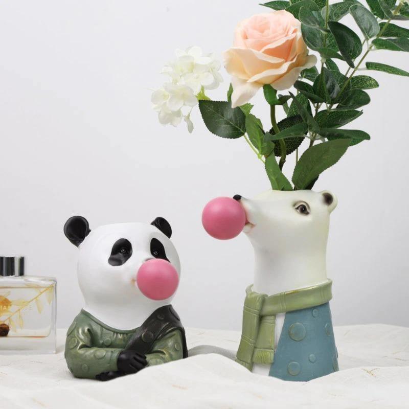 Bubblegum Animal Bust Vase in Five Styles, view 10