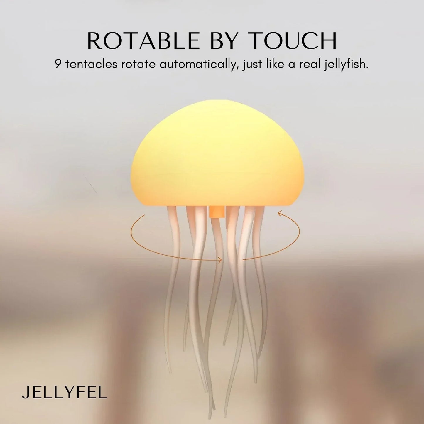 Dancing Jellyfish Lamp, Hanging or on a Stand, view 2