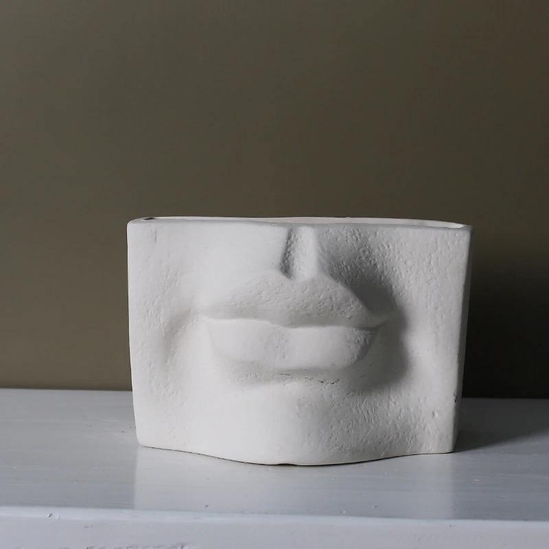 Resin Face Vase, Eye, Ear, Nose or Mouth Shape, view 9