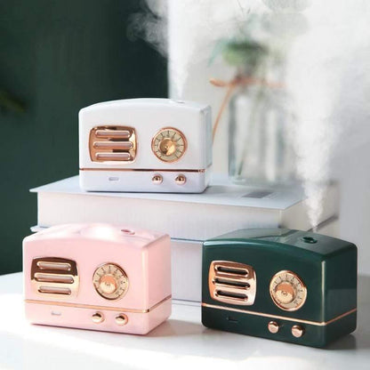 Retro Radio Aroma Diffuser and Humidifier, 6.8 oz